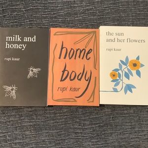 3 Rupi Kaur books
